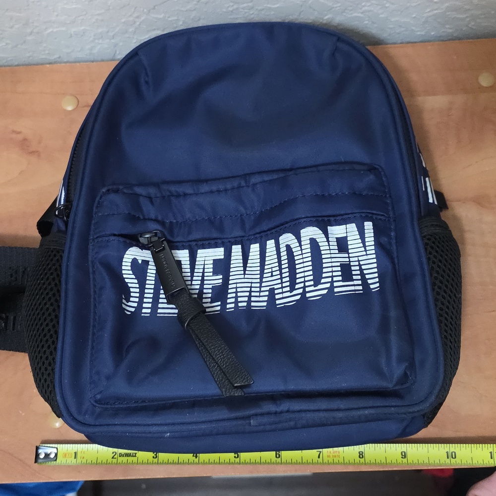 Steve Madden Small Blue Backpack - Picture 17 of 17